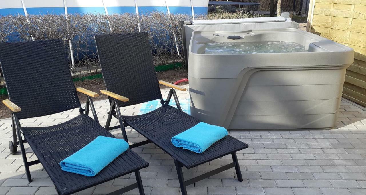 וילנה Apartments With Outdoor Spa Jacuzzi And Sauna מראה חיצוני תמונה